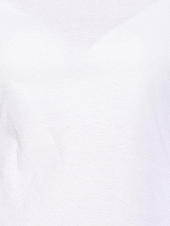 cold shoulder solid top - 16331287 - Standard Image - 4