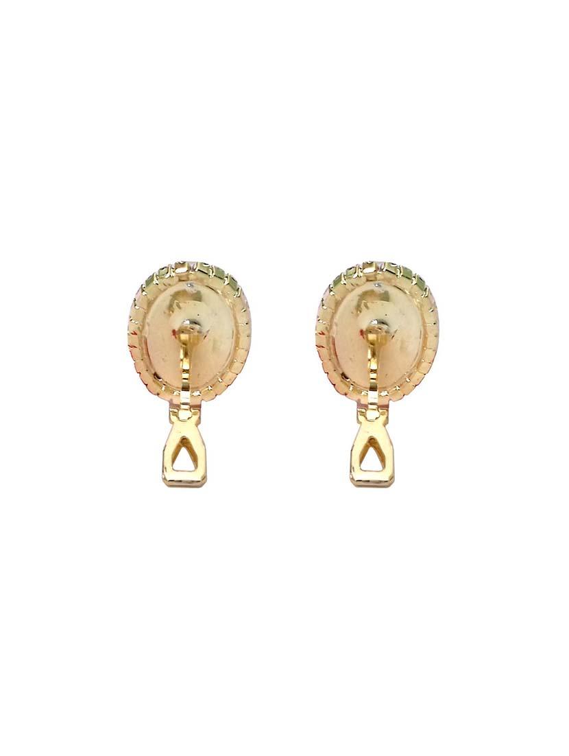brown metal studs earring - 16333372 -  Standard Image - 1