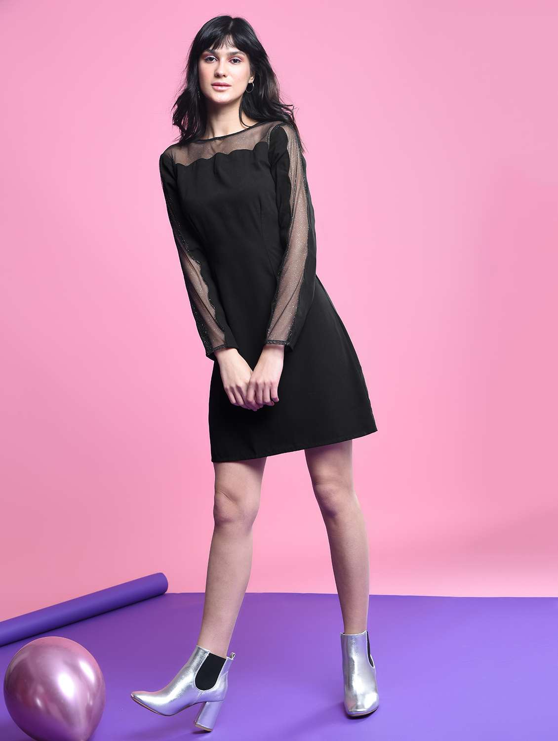 women's sheath solid dress