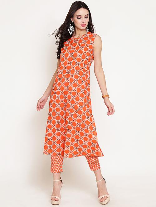 women's straight kurta - 16342752 - Standard Image - 0