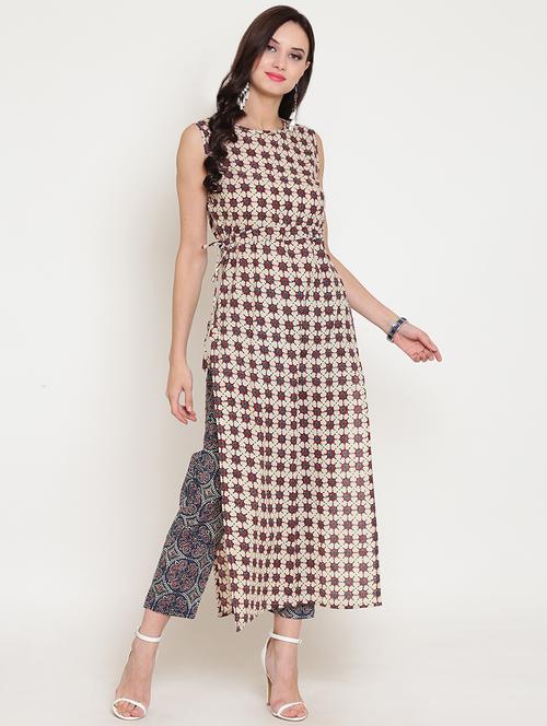 women's straight kurta - 16342755 - Standard Image - 0