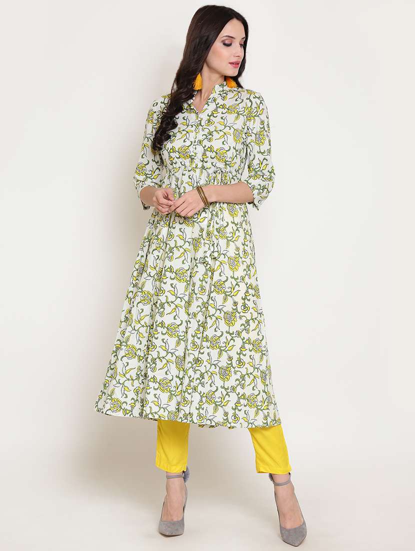 women's flared kurta