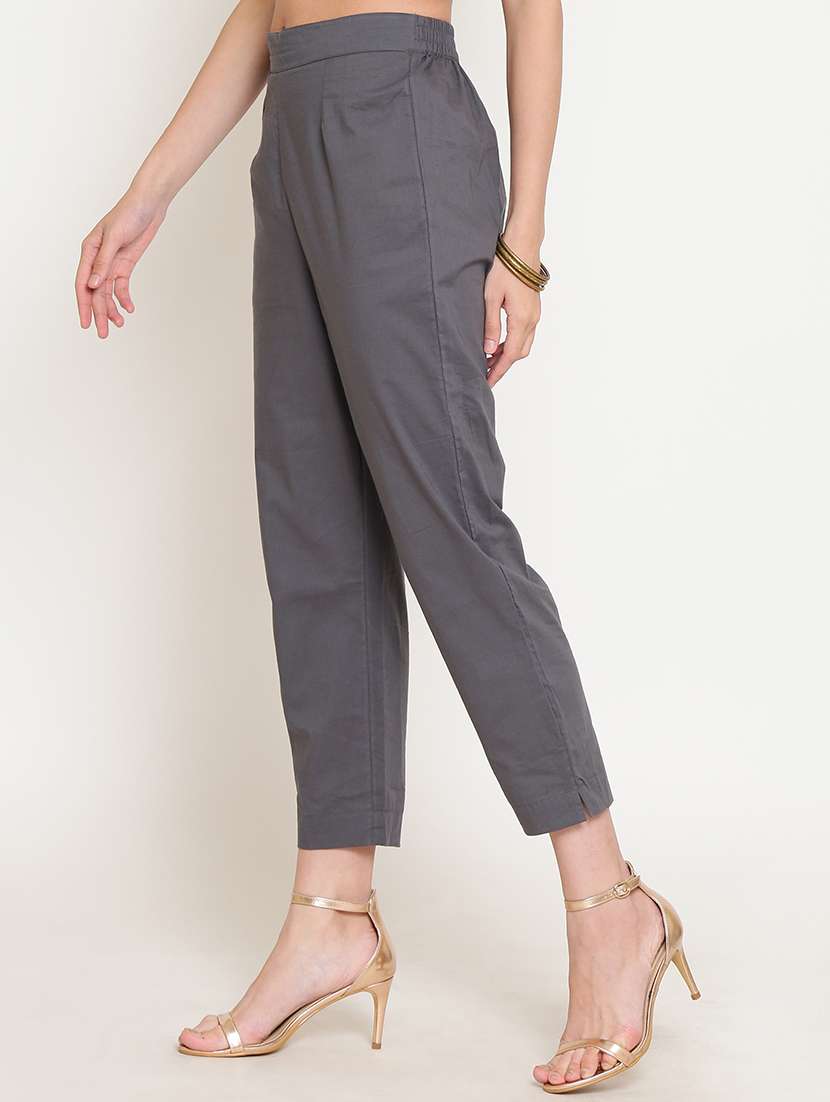 solid cropped pant - 16342777 -  Standard Image - 1