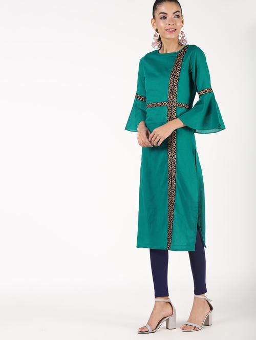 women's straight kurta - 16343579 -  Standard Image - 0