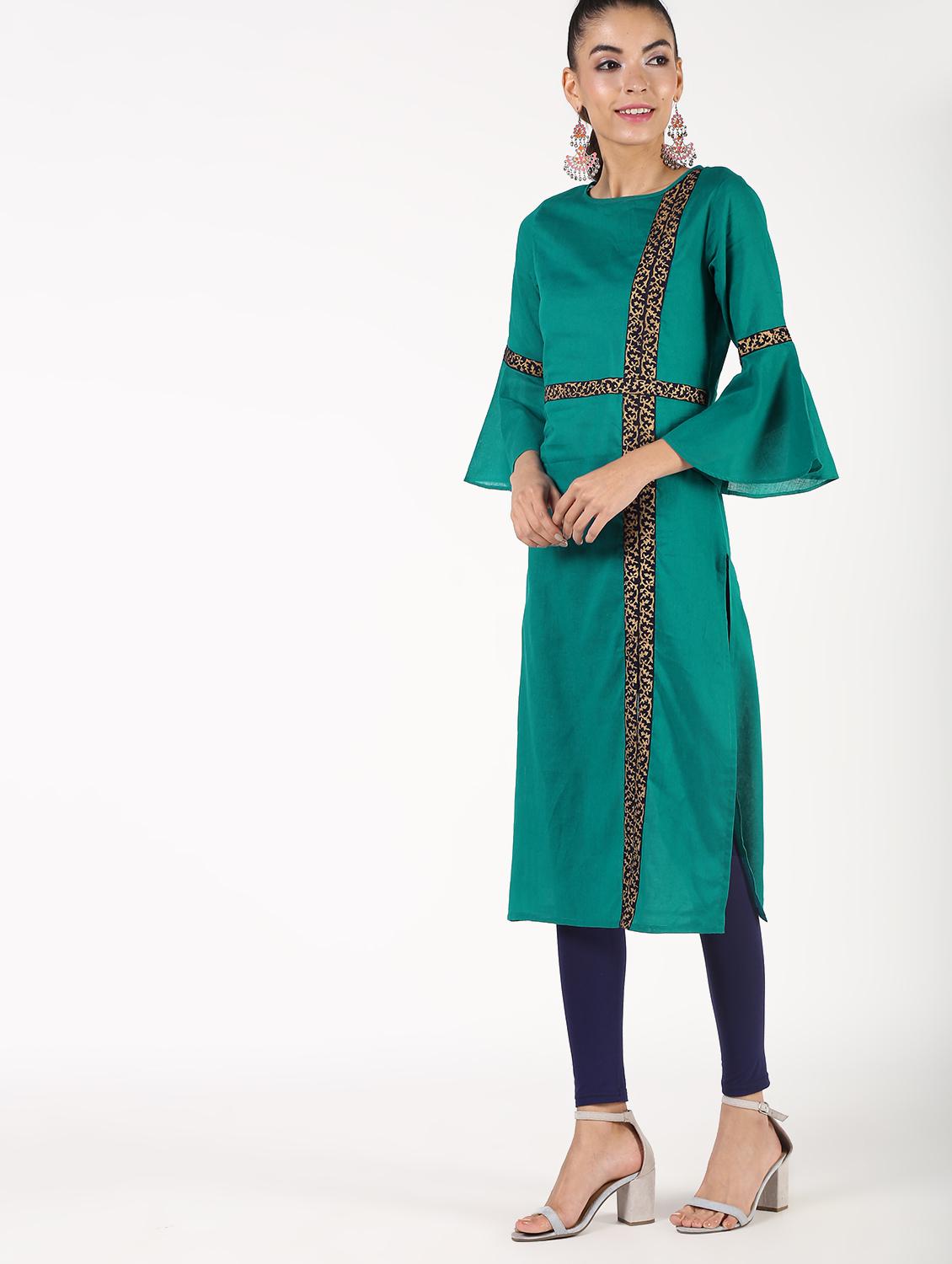 women's straight kurta - 16343579 -  Zoom Image - 0