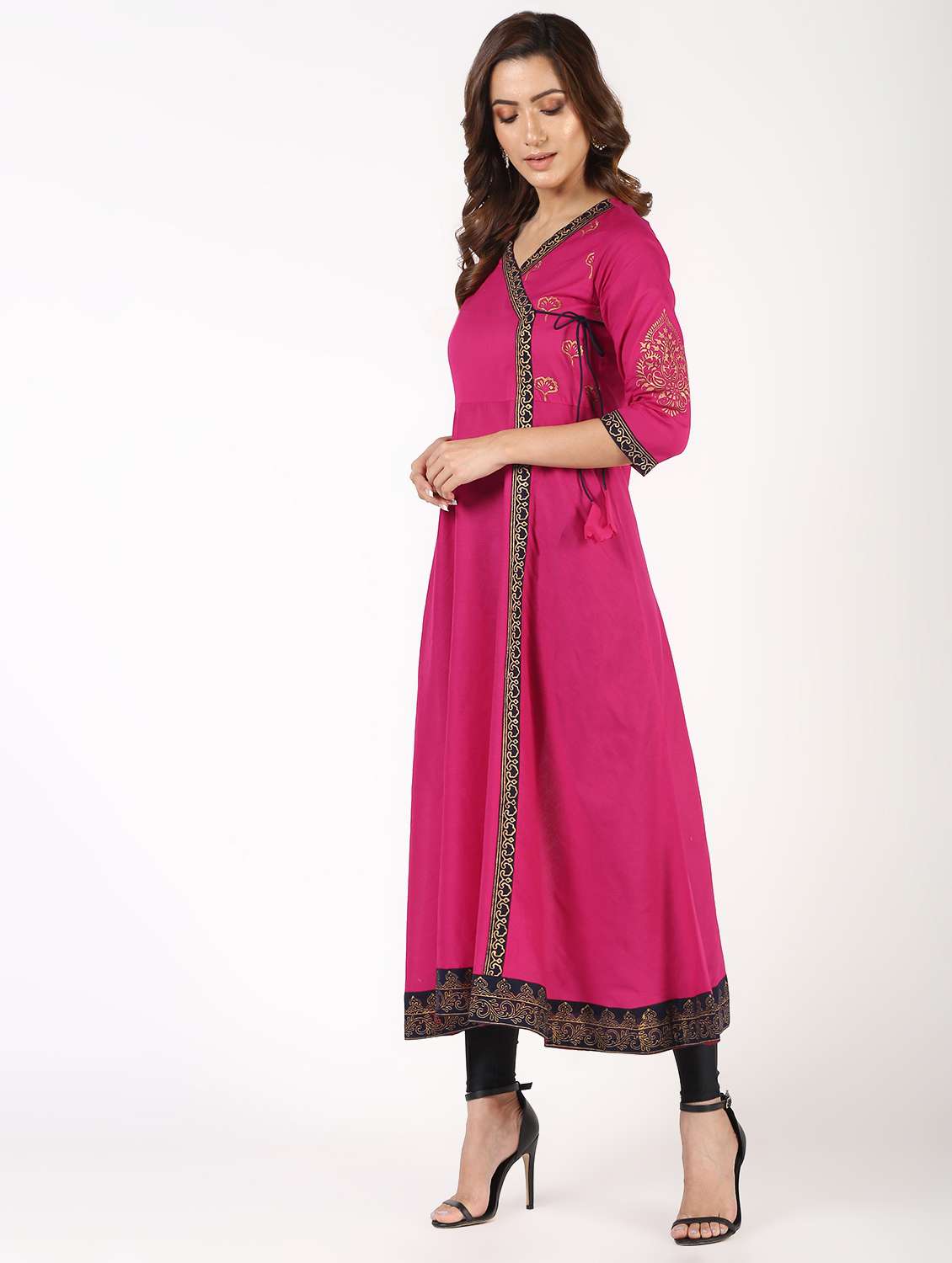 Women's Angrakha Kurta