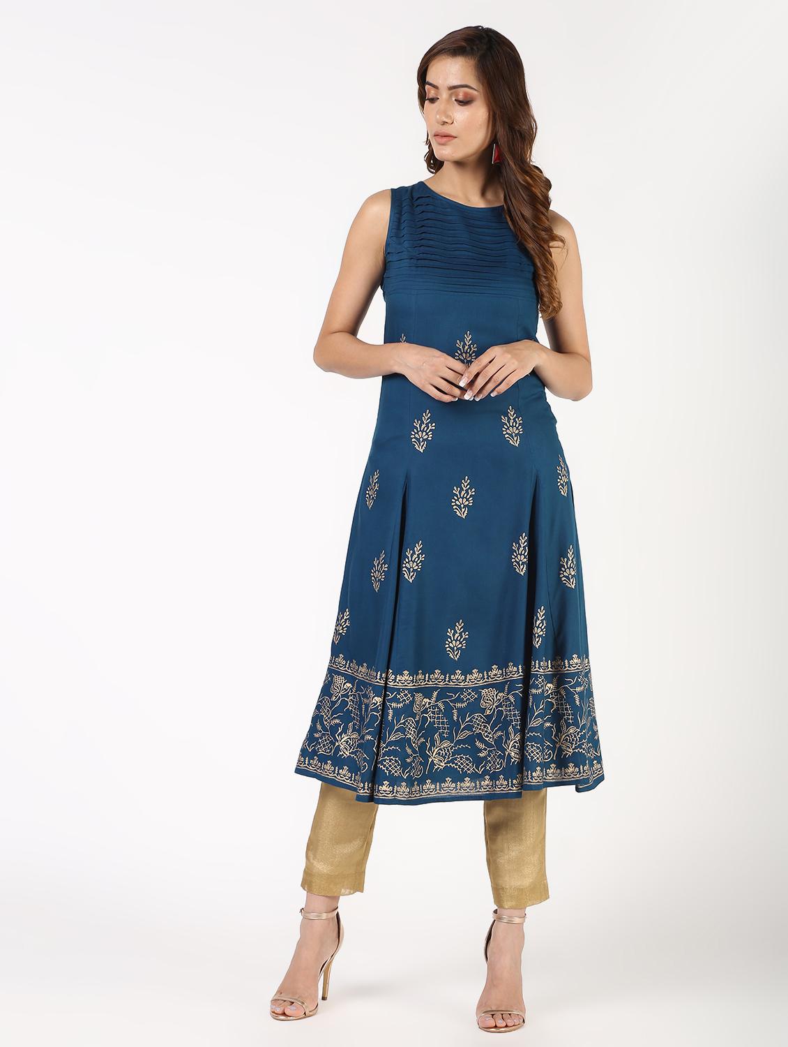 women's flared kurta - 16343581 -  Zoom Image - 0