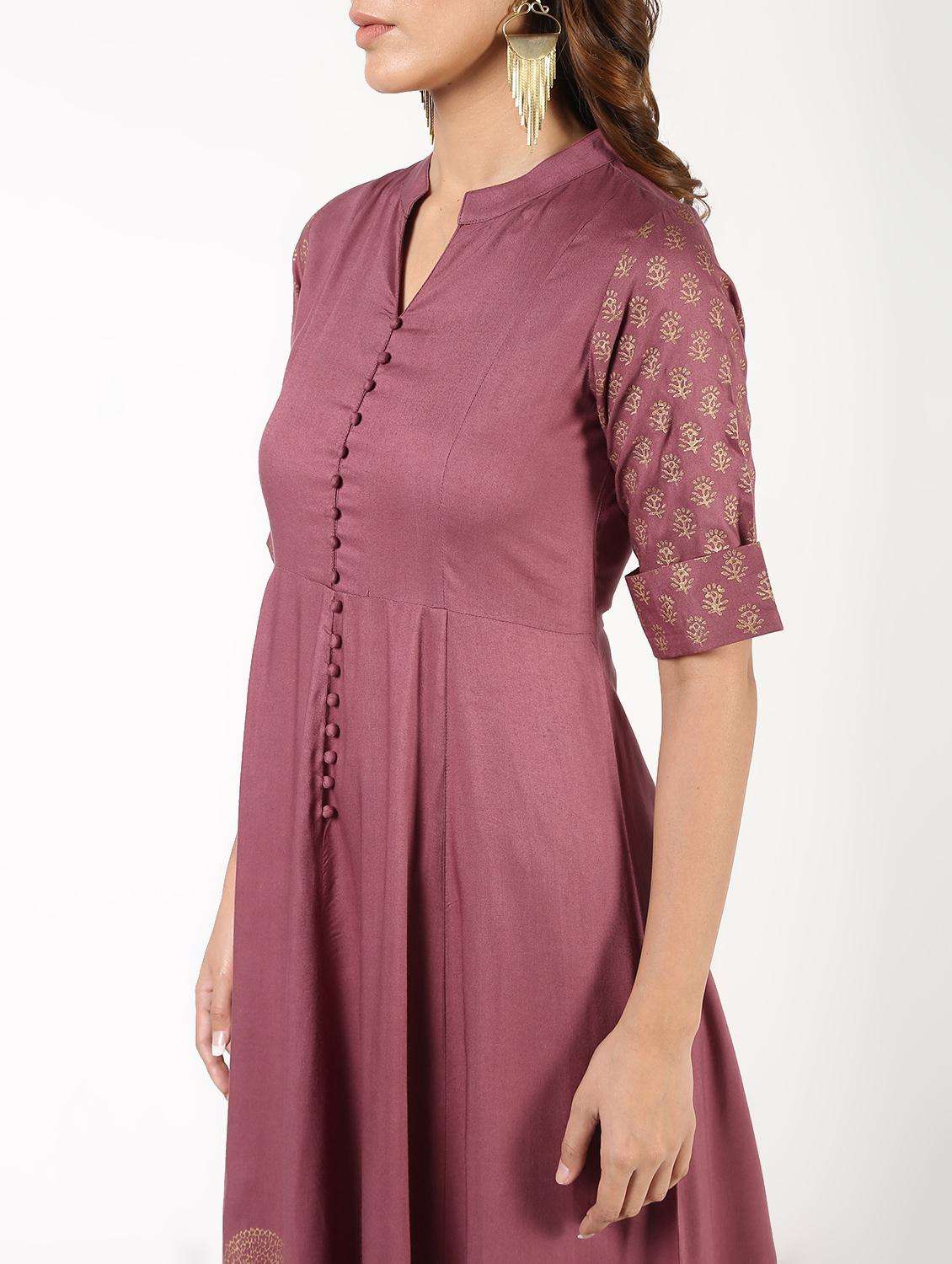 women's flared kurta - 16343588 -  Standard Image - 1