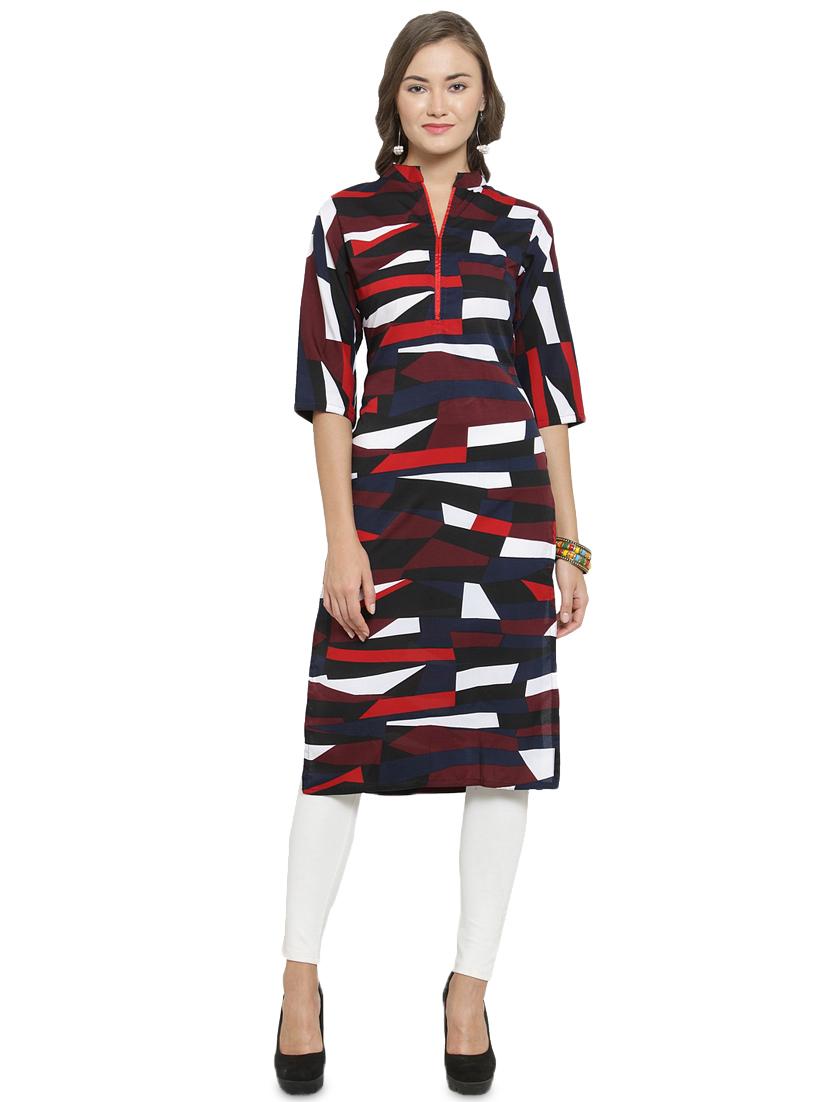 women's straight kurta - 16346102 -  Zoom Image - 0