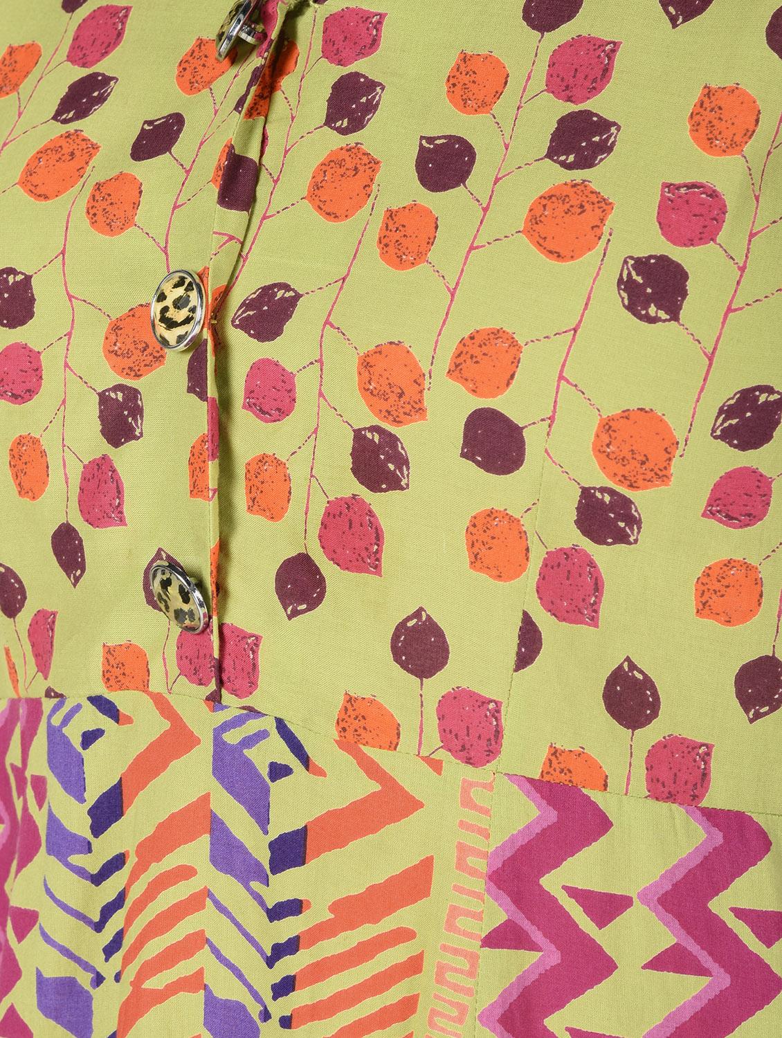 printed straight kurta pant set - 16346401 - Standard Image - 4