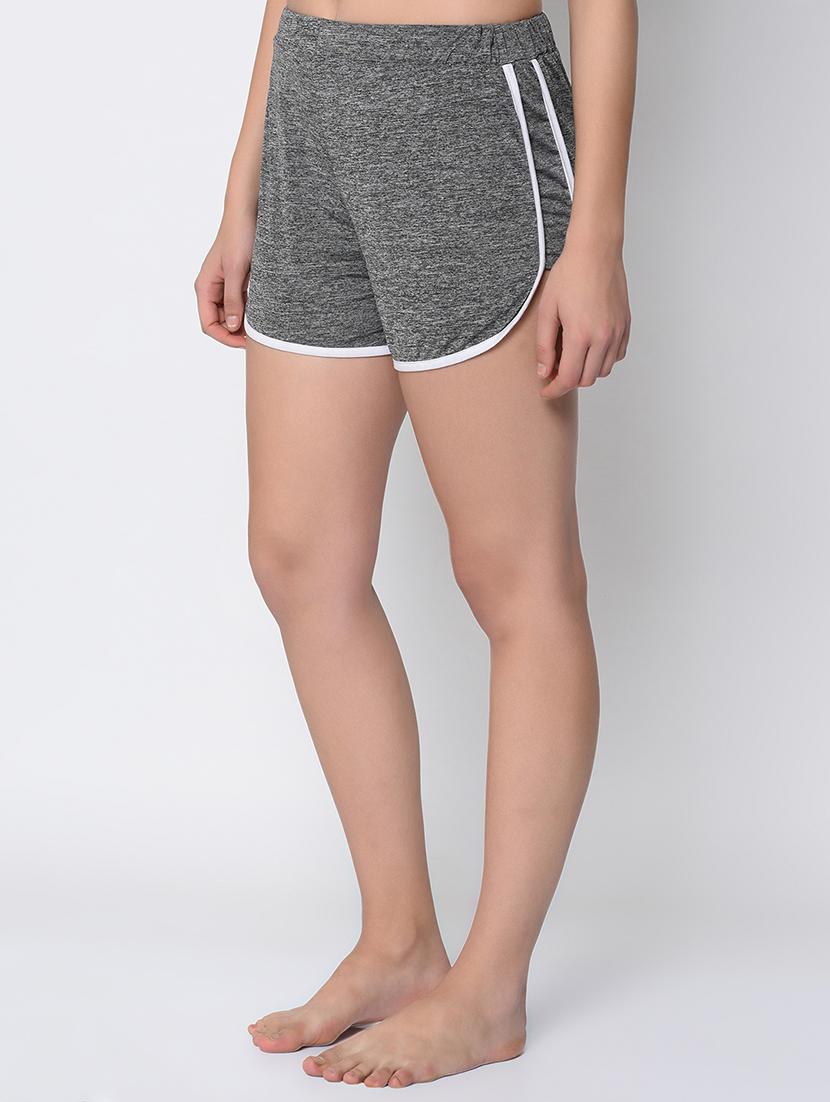 contrast piped sleepwear shorts - 16347035 -  Standard Image - 1