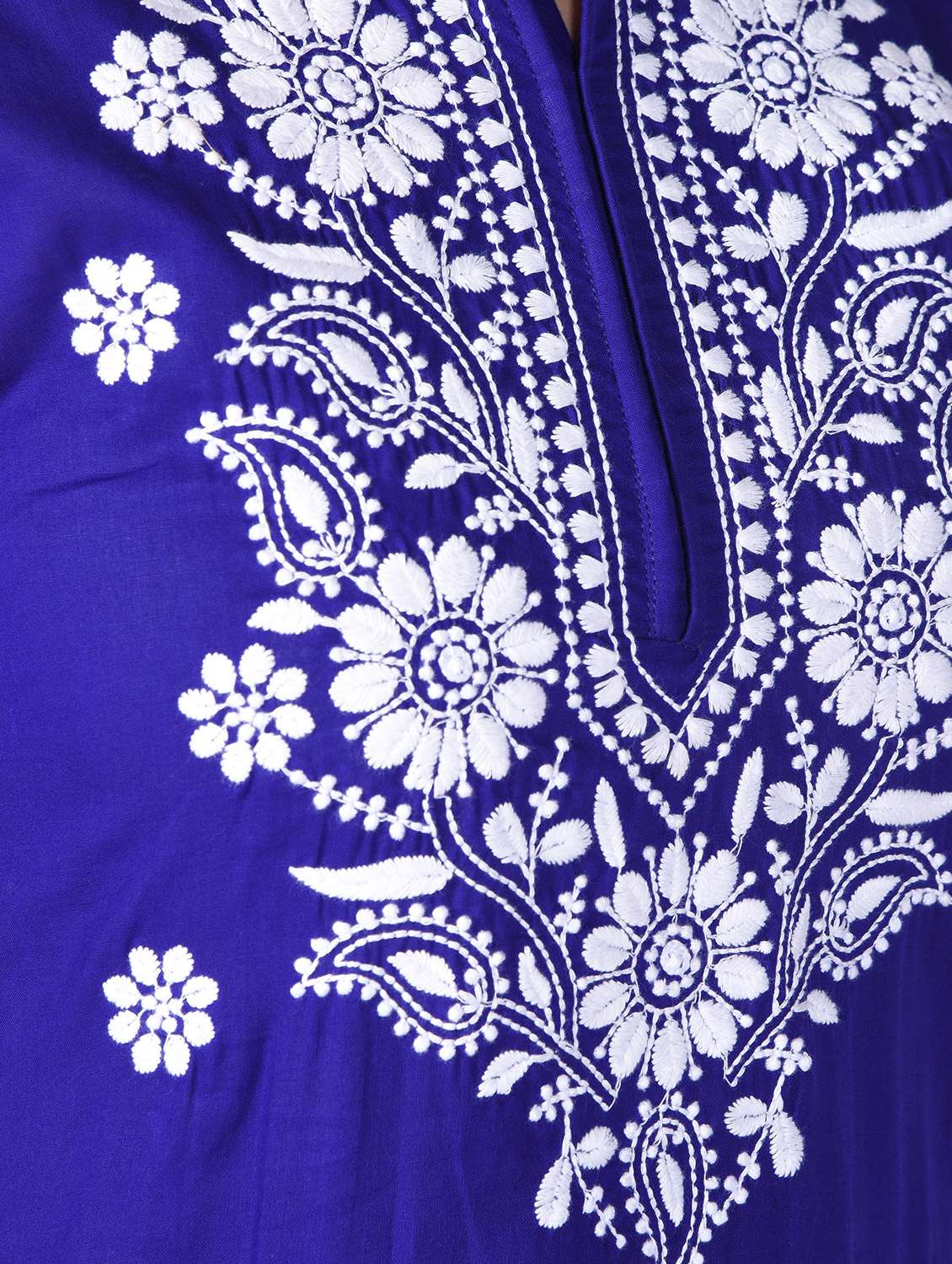 chikankari straight kurta - 16347071 - Standard Image - 4