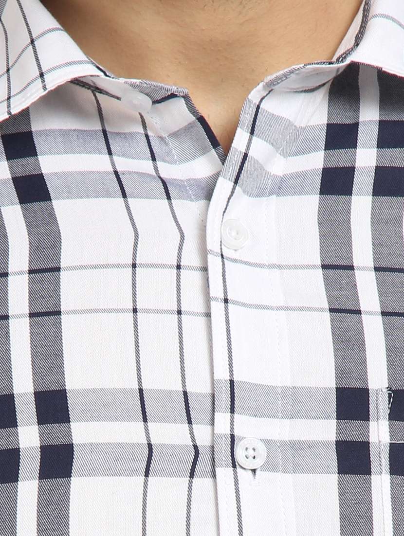 mens checks casual shirt - 16351768 -  Standard Image - 4
