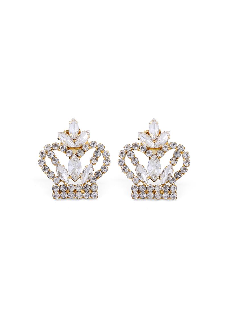silver metal earring - 16353252 - Zoom Image - 0