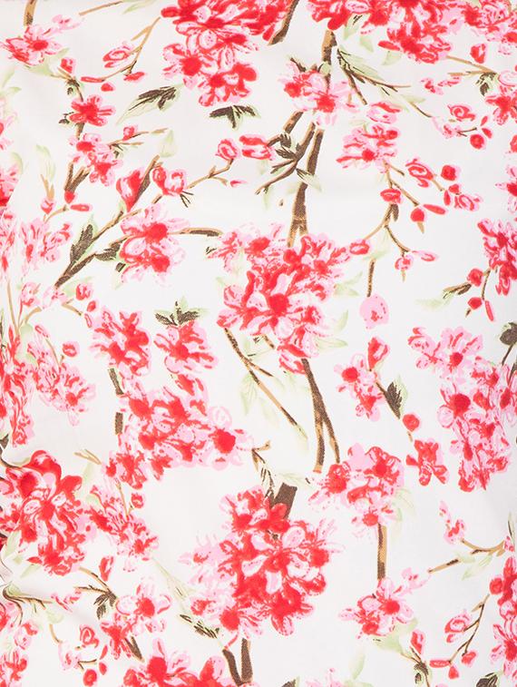 floral boat neck top - 16356985 - Standard Image - 4