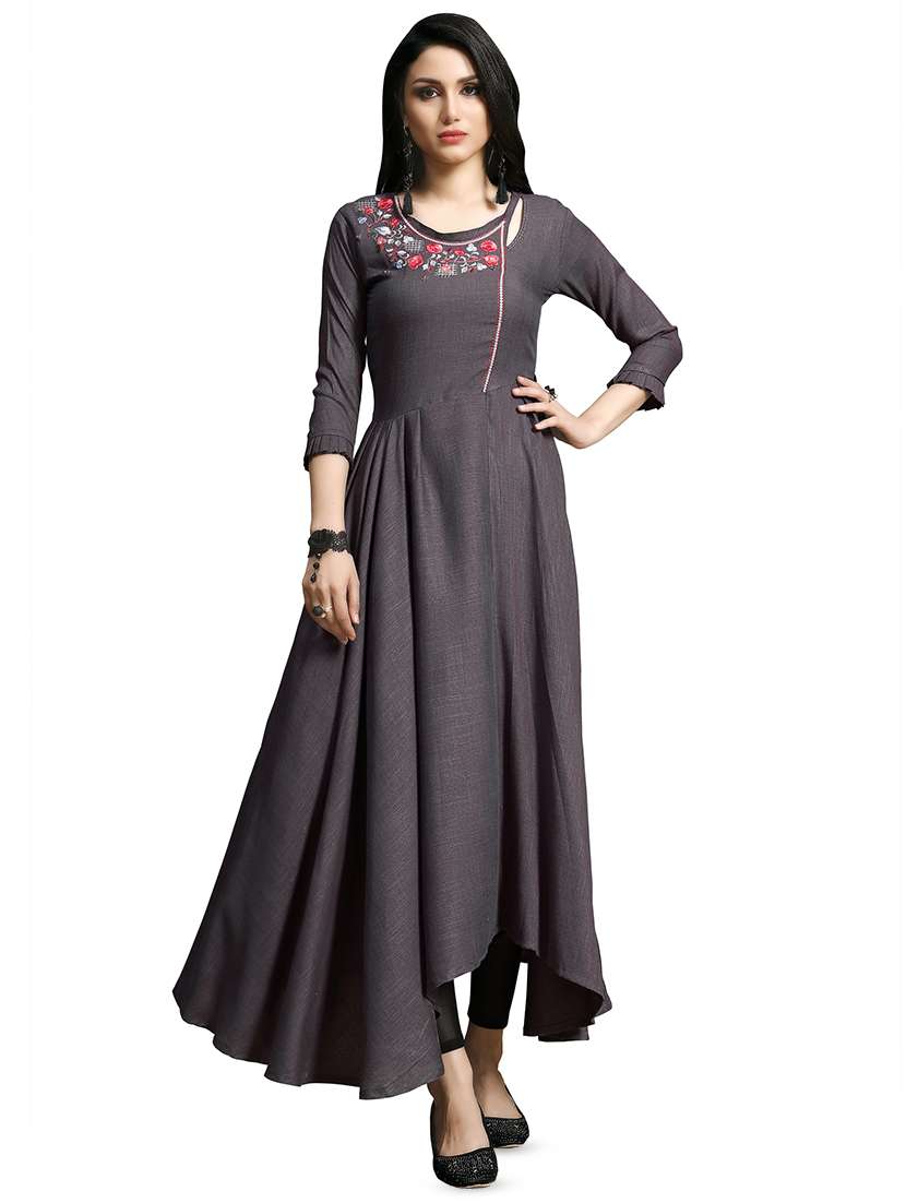 women's asymmetric kurta