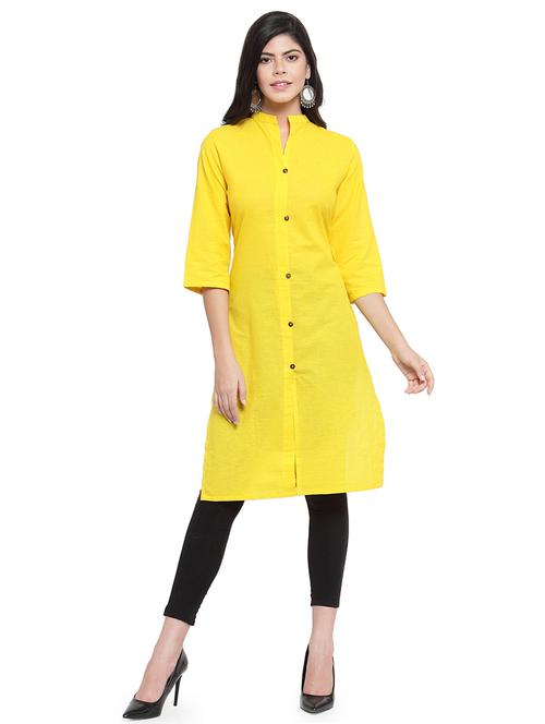 women's front slit kurta - 16358081 -  Standard Image - 0