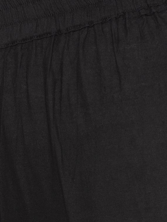 elastic waist high rise trouser - 16360353 - Standard Image - 4