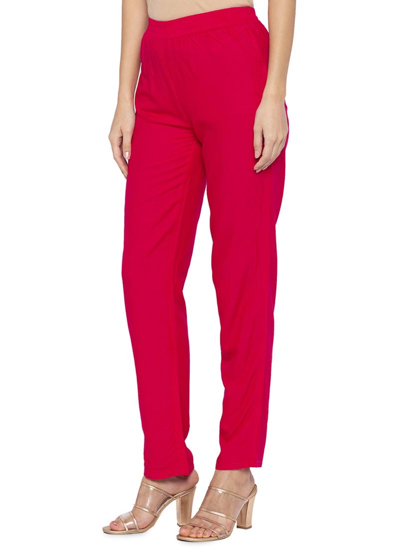 elastic waist high rise trouser  - 16360355 -  Standard Image - 1