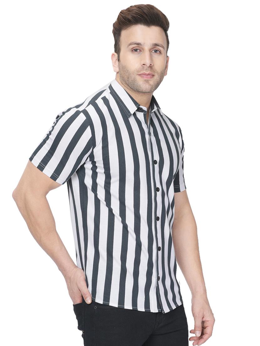 mens stripes casual shirt - 16363620 - Standard Image - 1