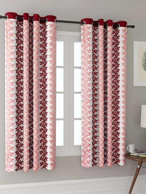 polyester printed window curtains - 16363861 -  Standard Image - 0