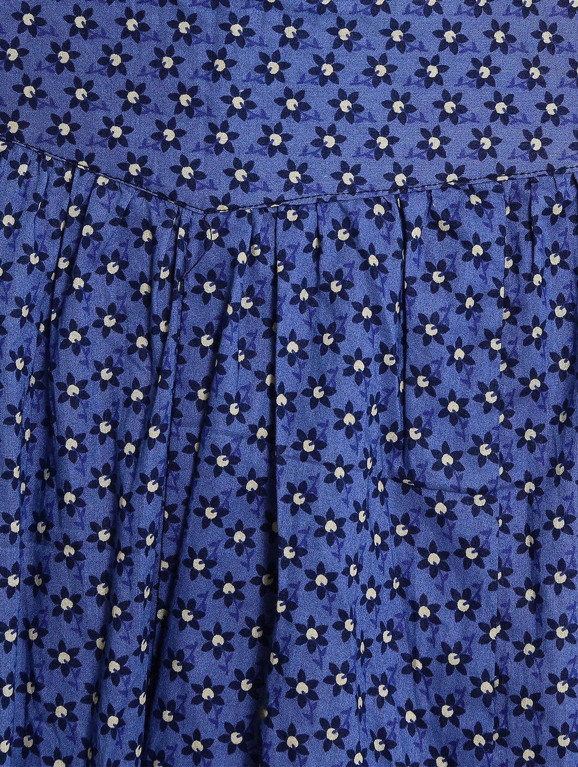 kalamkari printed kurta skirt set - 16369234 - Standard Image - 4