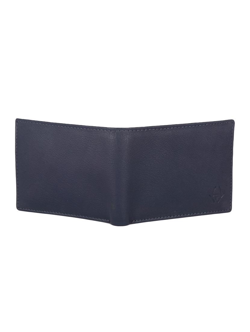 navy blue leather wallet - 16377063 - Standard Image - 1