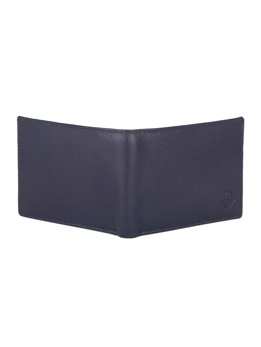 navy blue leather wallet - 16377069 - Standard Image - 1