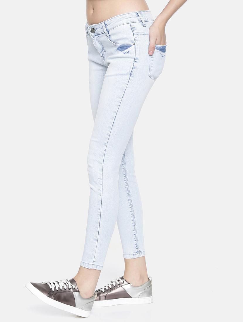 mid rise skinny fit jeans - 16383798 - Standard Image - 1