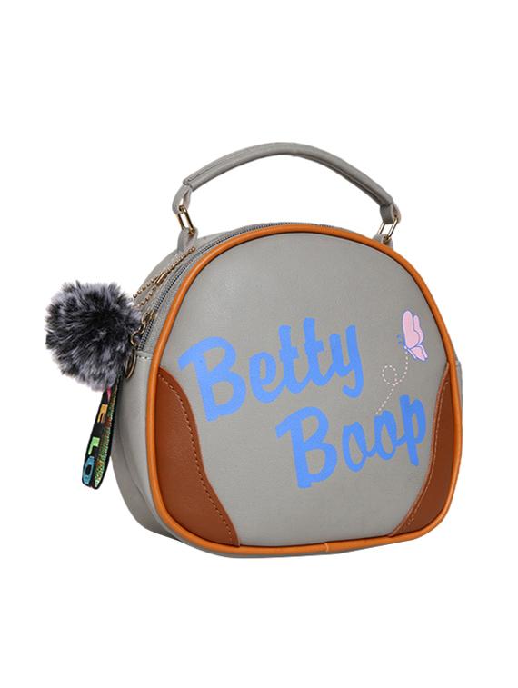 grey leatherette (pu) sling bag - 16386703 - Standard Image - 4