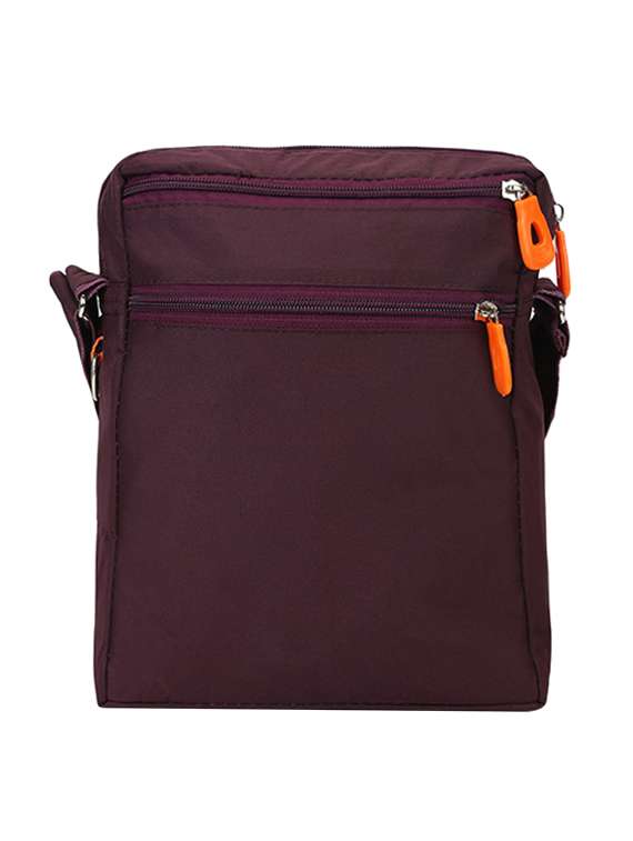 purple satin sling bag - 16386708 -  Standard Image - 1