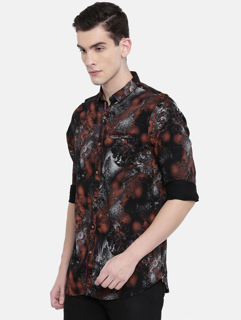 multi colored printed casual shirt - 16387654 - Standard Image - 1