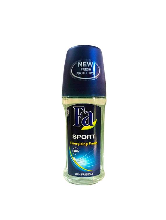 fa deo men sport energizing fresh roll on (50ml)