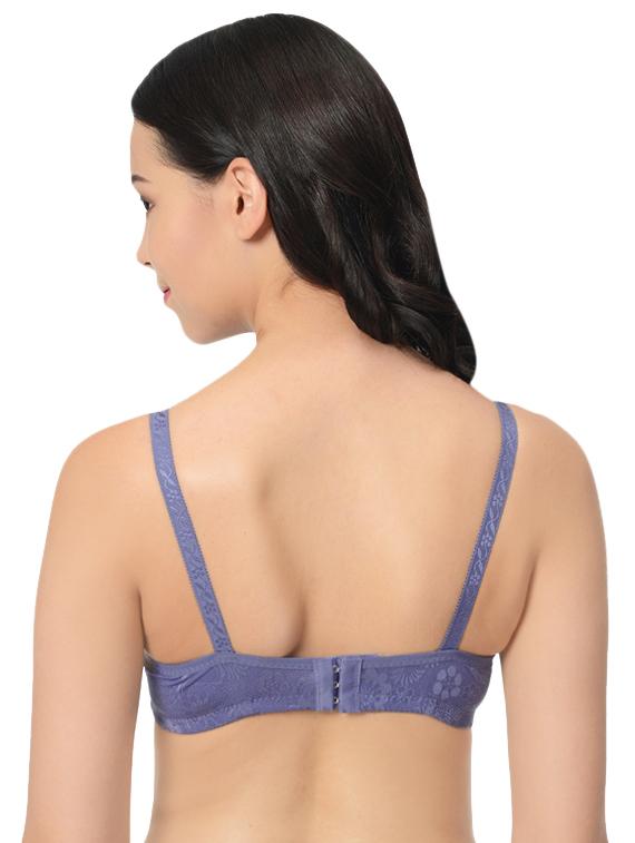 embellished floral t-shirt bra - 16403283 -  Standard Image - 1