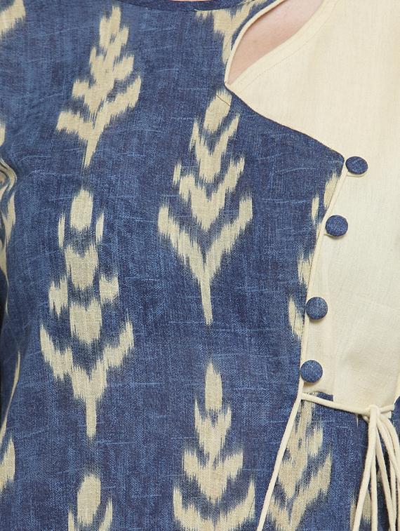 ikat kurta pant set - 16408162 - Standard Image - 4