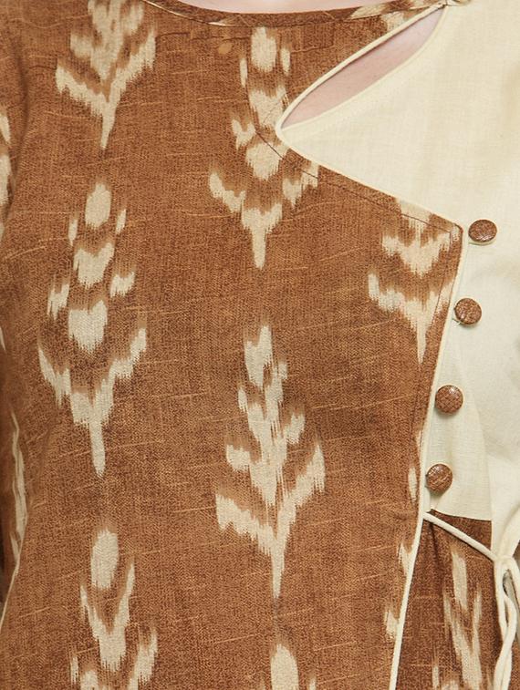 ikat kurta pant set - 16408163 - Standard Image - 4