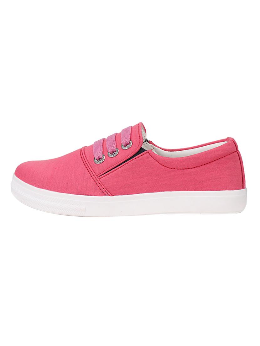 pink slip on casual shoes - 16416466 - Standard Image - 1