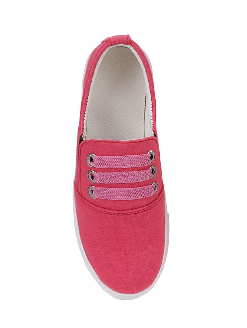 pink slip on casual shoes - 16416466 - Standard Image - 4