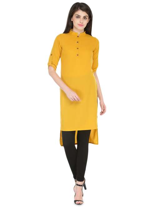 women's high-low kurta - 16417597 -  Standard Image - 0