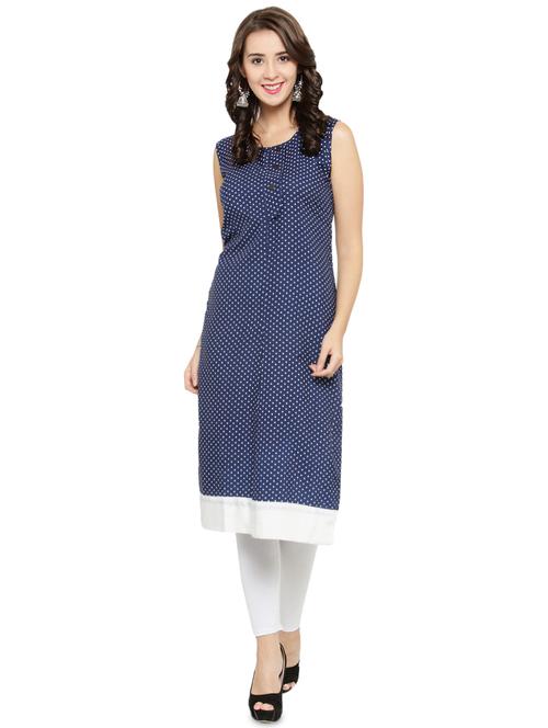 women's straight kurta - 16417601 - Standard Image - 0