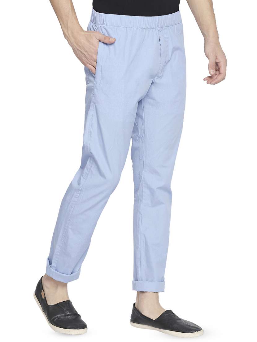 light blue cotton pyjamas - 16418967 -  Standard Image - 1