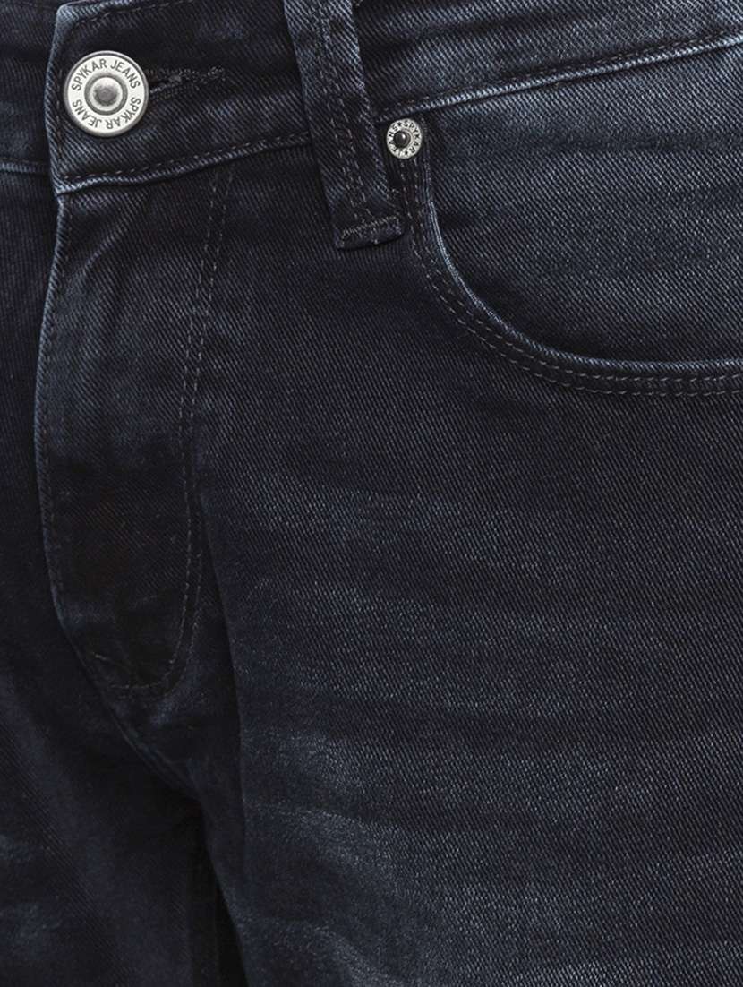 black light washed denim jeans - 16423925 -  Standard Image - 4