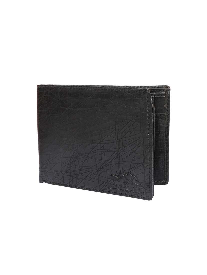 black leather wallet