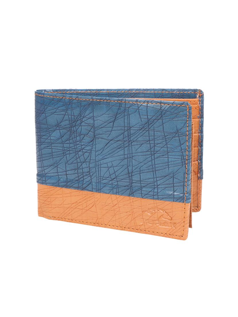 blue leather wallet - 16430563 -  Zoom Image - 0