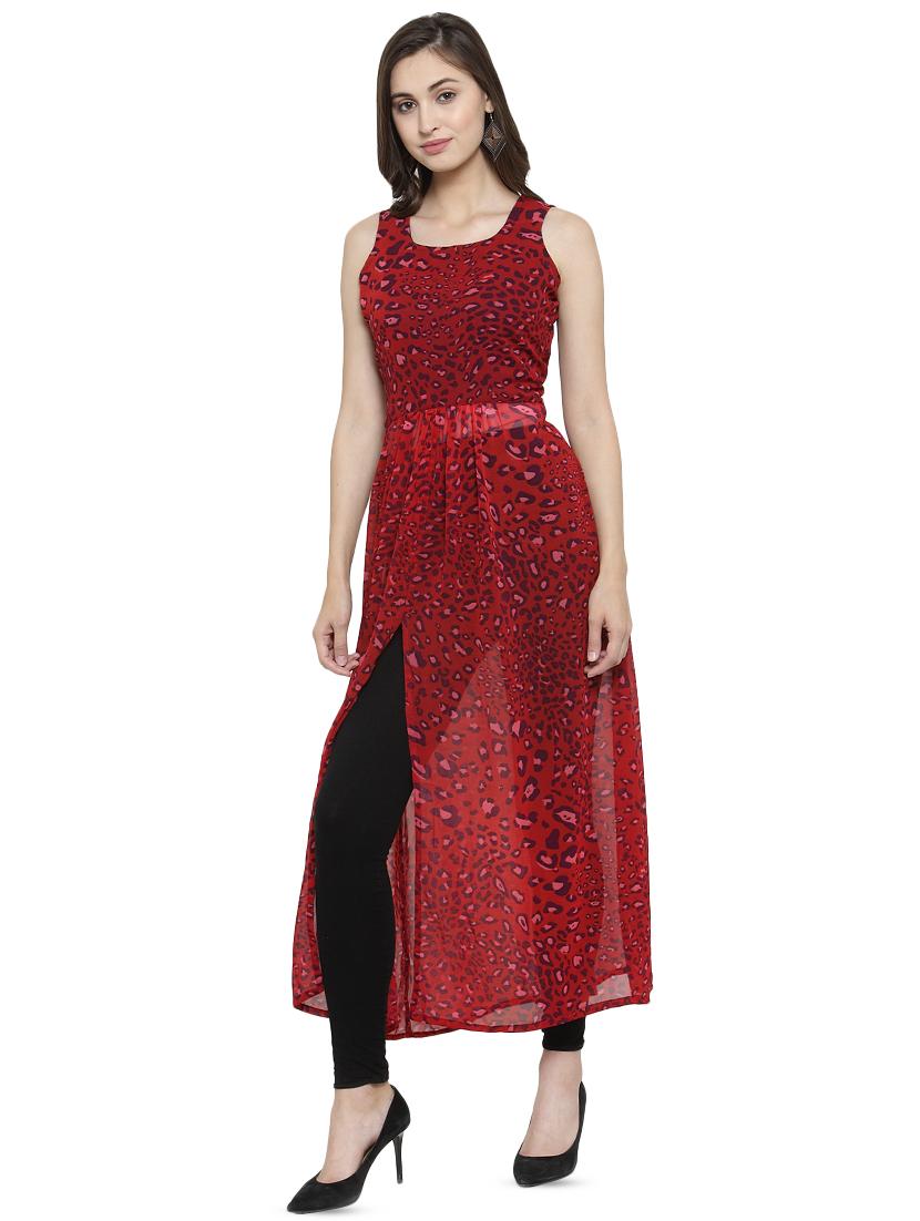 women's front slit kurta - 16430783 -  Standard Image - 1