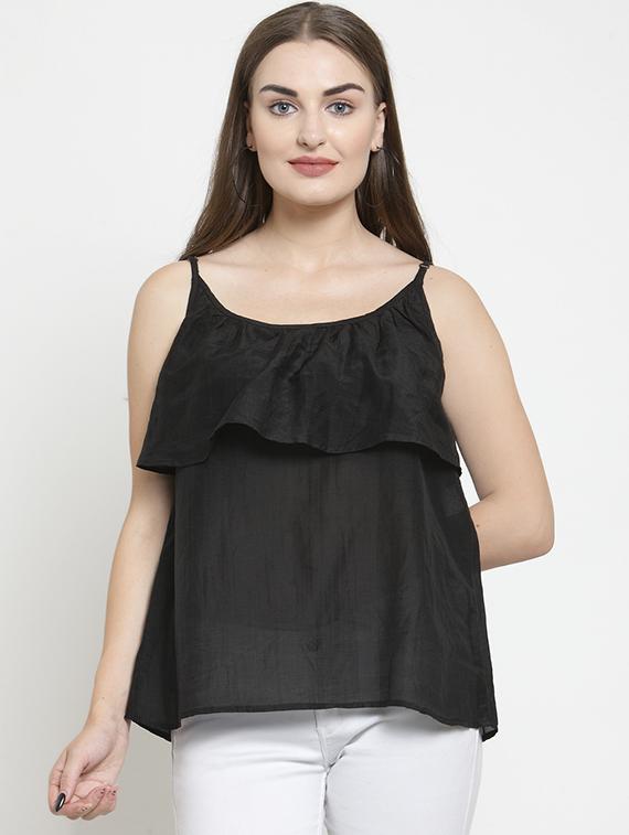 women's layered shoulder strap top - 16431735 -  Zoom Image - 0