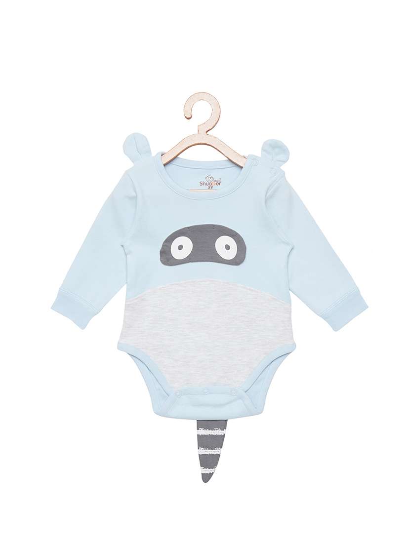 blue cotton onesies