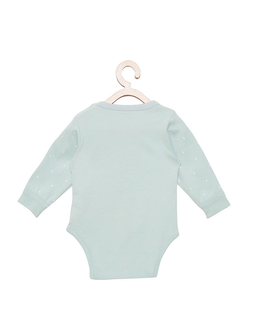 kids purist blue cotton onesies - 16433970 - Standard Image - 1