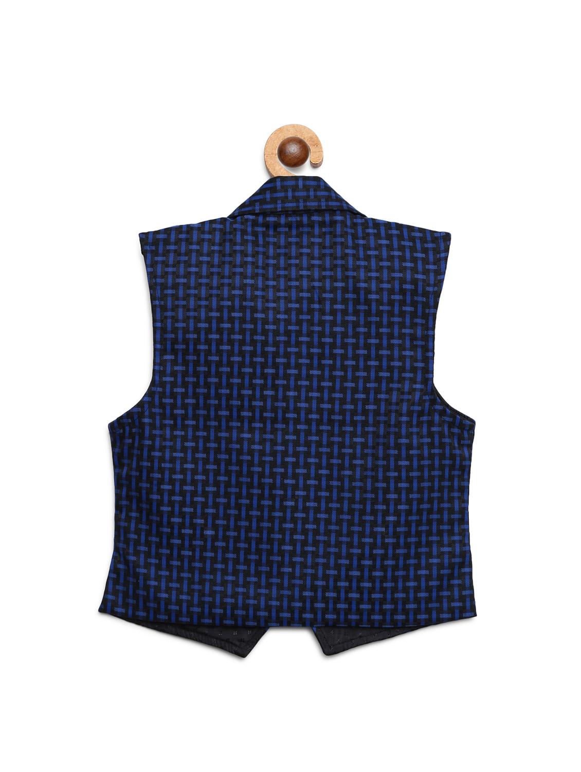 blue cotton waistcoat - 16435456 -  Standard Image - 1