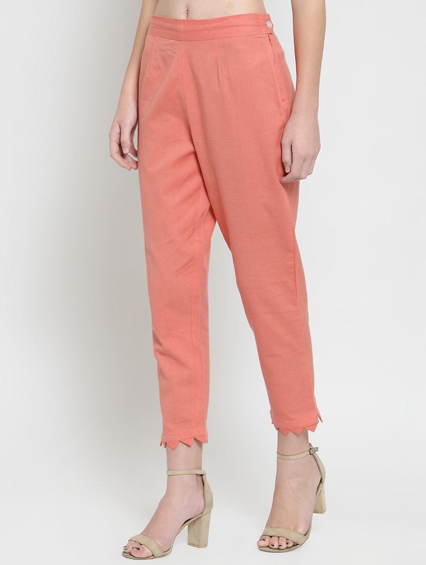 high rise solid trouser  - 16438805 -  Standard Image - 1